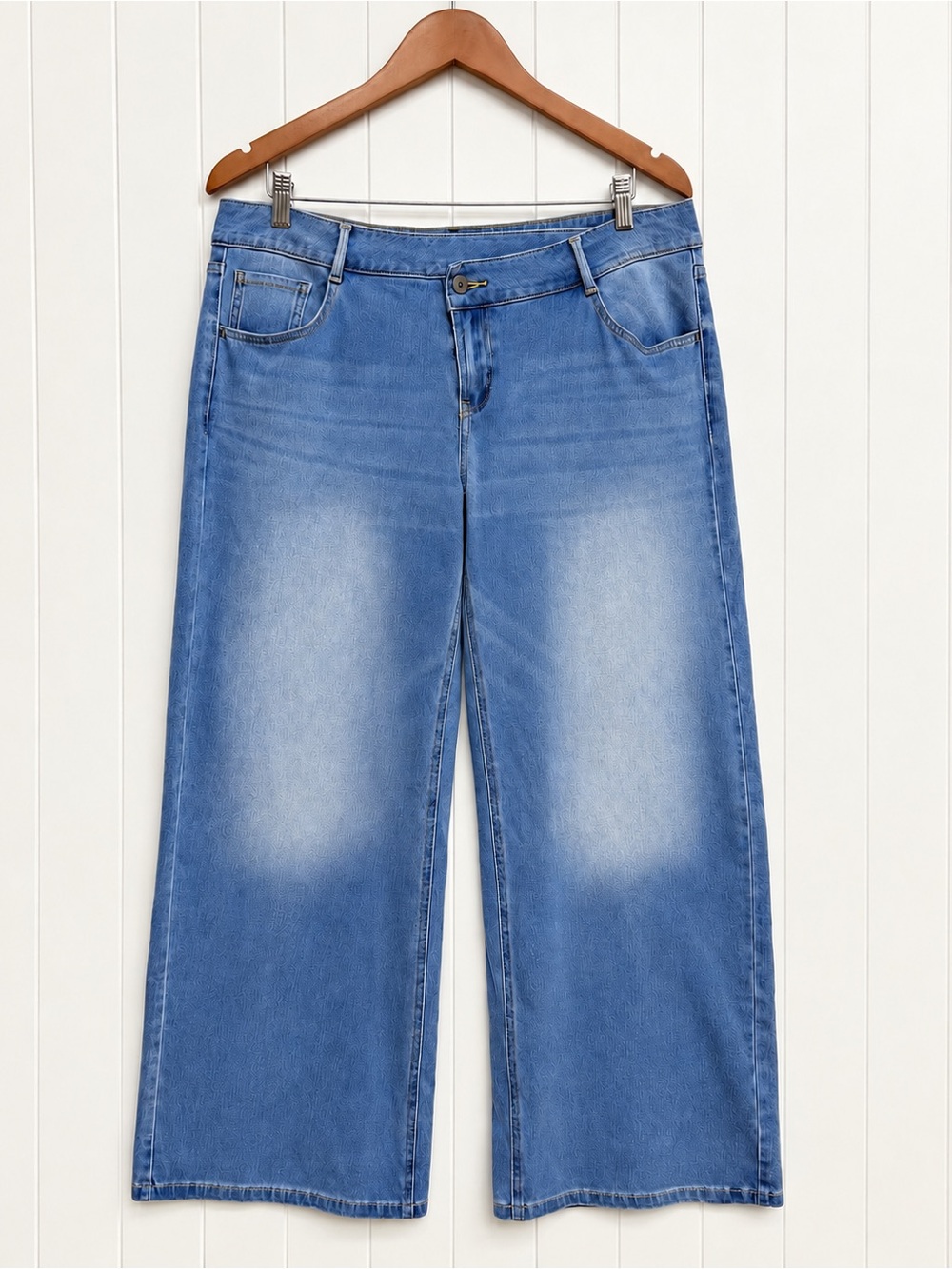Halara Flex Asymmetric Low Rise Wide Leg Jeans Large NWOT